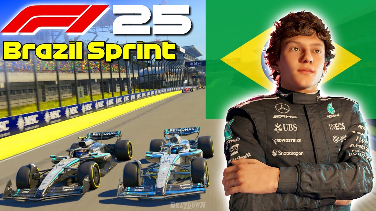 F1 25 - Let's Make Antonelli World Champion: Brazil Sprint