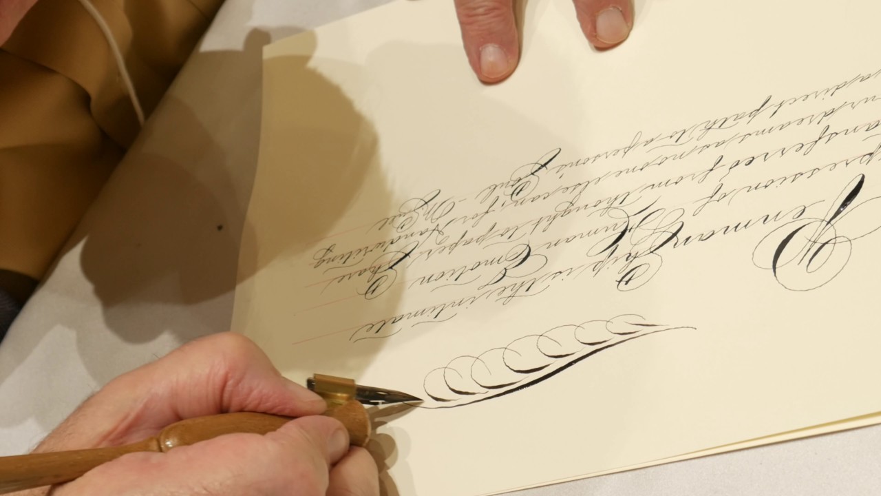 Michael Sull at the 2016 Colorado Pen Show