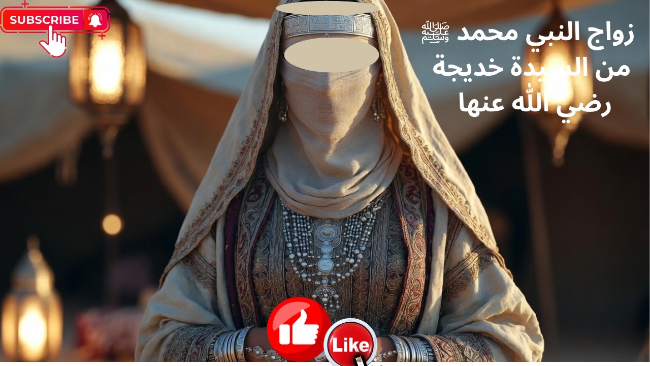 زواج محمد ﷺ وخديجة/قصة الغيمة التي سبقت النبوة  #محمد_ﷺ#السيدة_خديجة#زواجا#السيرة_النبوية#قصص_