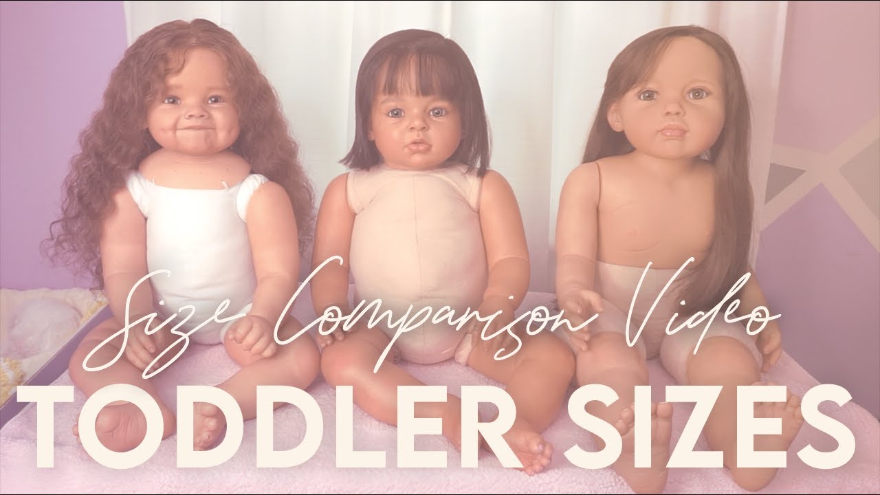 Reborn Toddler Size Comparison