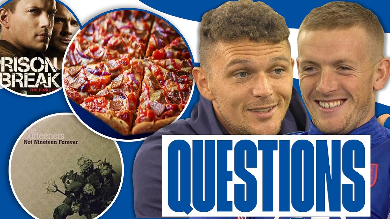 Pickford's Future Gaffer & Trippier's Best Prank | Jordan Pickford & Kieran Trippier | Questions