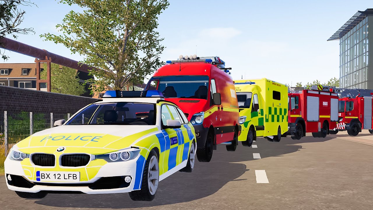Emergency Call 112 – UK Police & All Firefighters on Duty | Full Emergency Response 4K