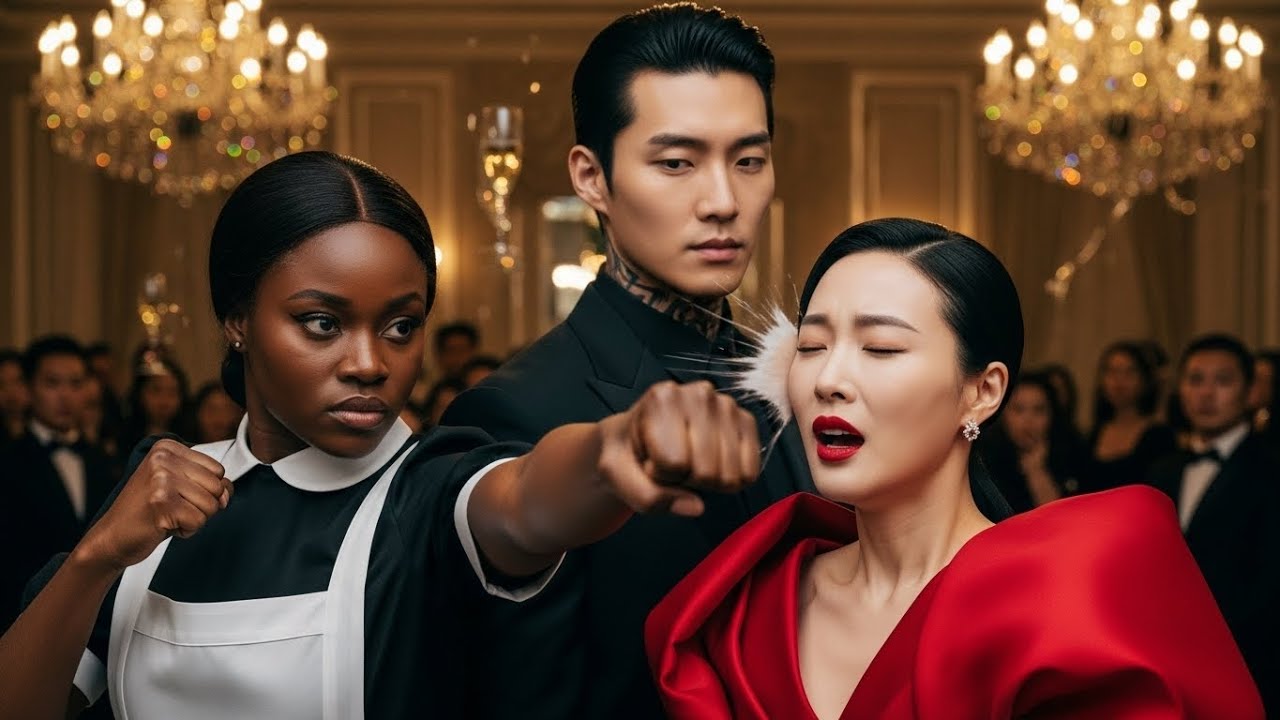 Everyone Feared The Korean Mafia Boss's FIANCÉE—Until The New BLACK Maid Came and Everything Changed