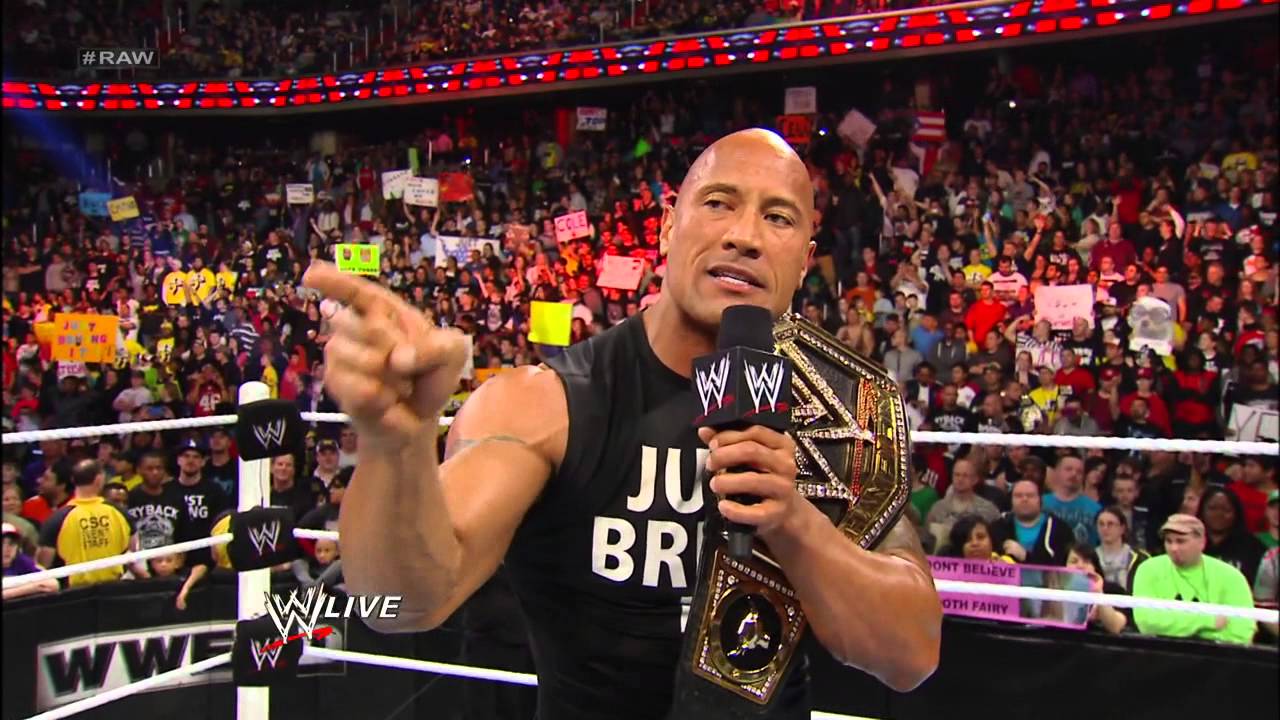 The Rock responds to John Cena about their WrestleMania showdown: Raw, April 1, 2013