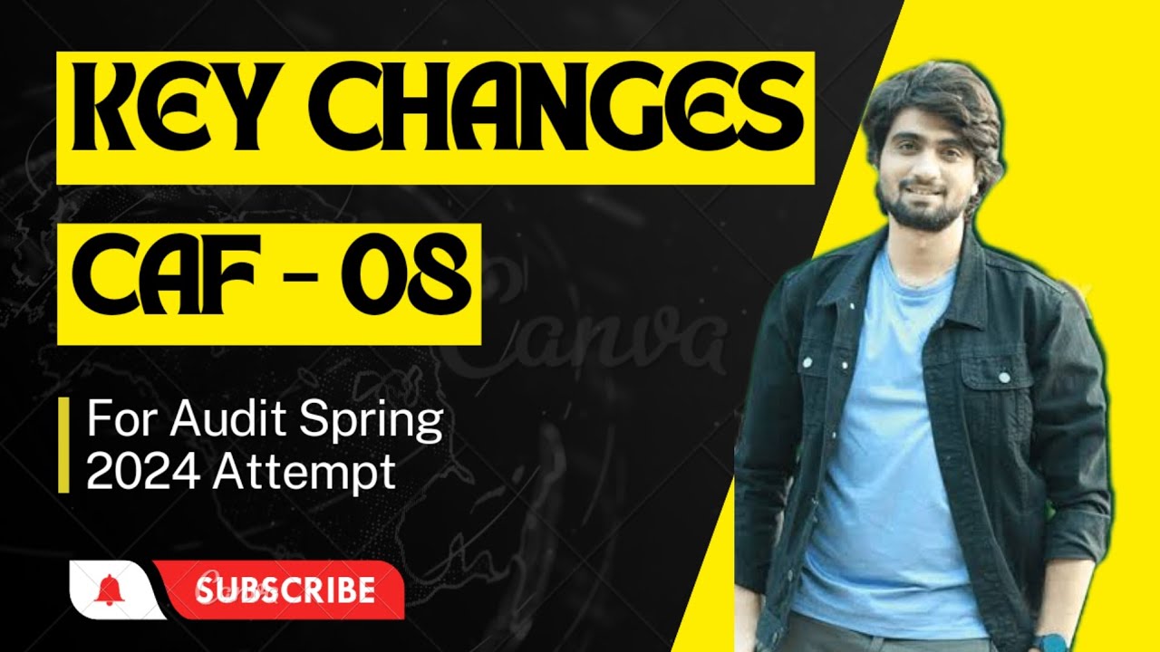 Key changes in CAF-08 for Audit spring 2024 attempt | Sir Muhammad Ibrahim | IQSF