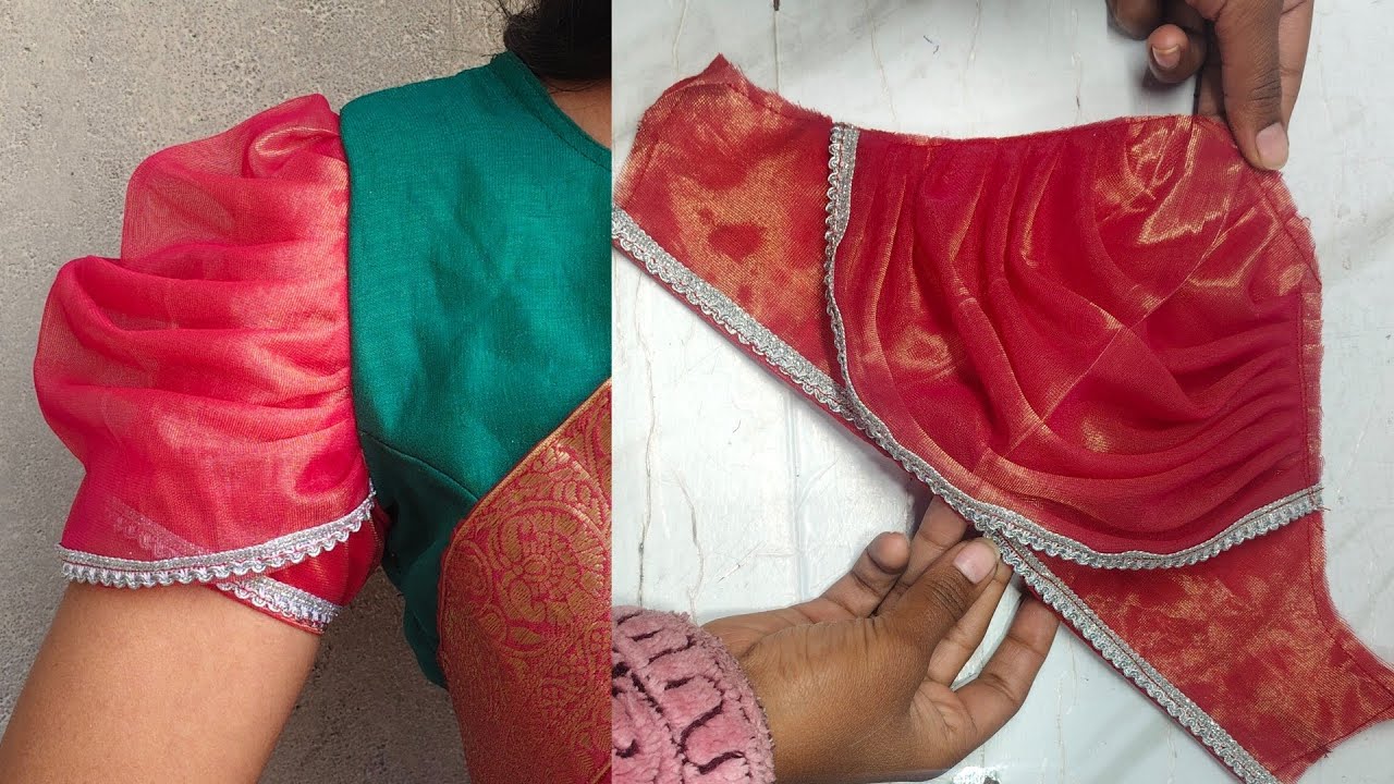 Trending Ruffle Sleeves Design Cutting and stitching 🤩 isha mali 