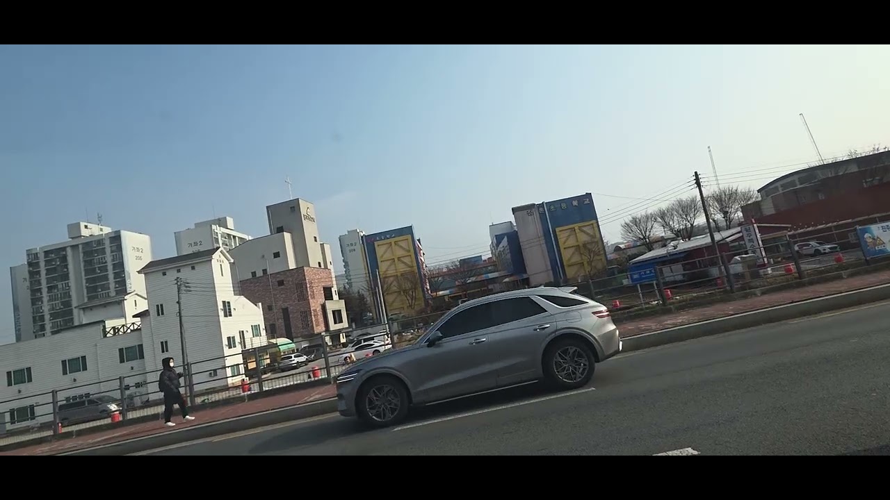 진주남중학교/제일병원~개양군부대 진주시민버스 380번 2025년 10월식 현대 일렉시티2 FCEV 주행영상