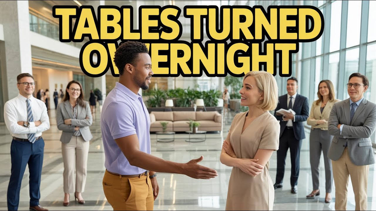 White CEO Refused a Black Investor’s Handshake — The Next Day, She Begged Him to Save Her Job