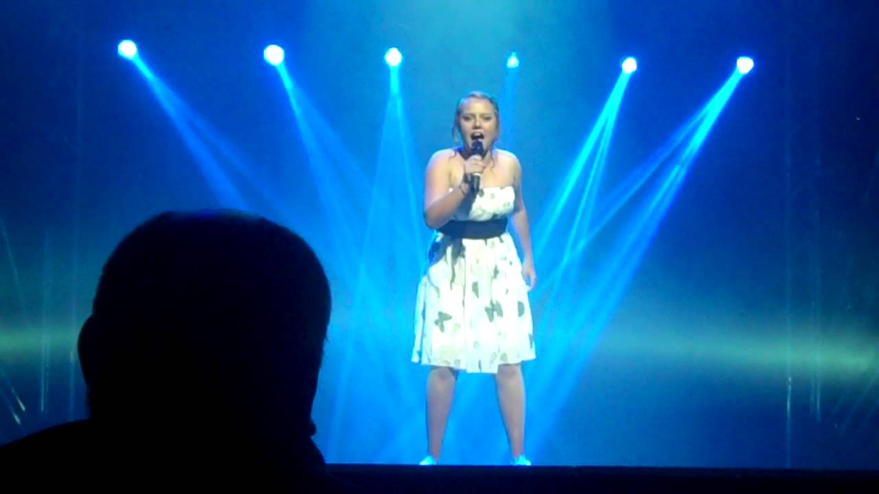 LEANNE WALKER AT STOKES TOP TALENT SEMI FINAL 11.9.12