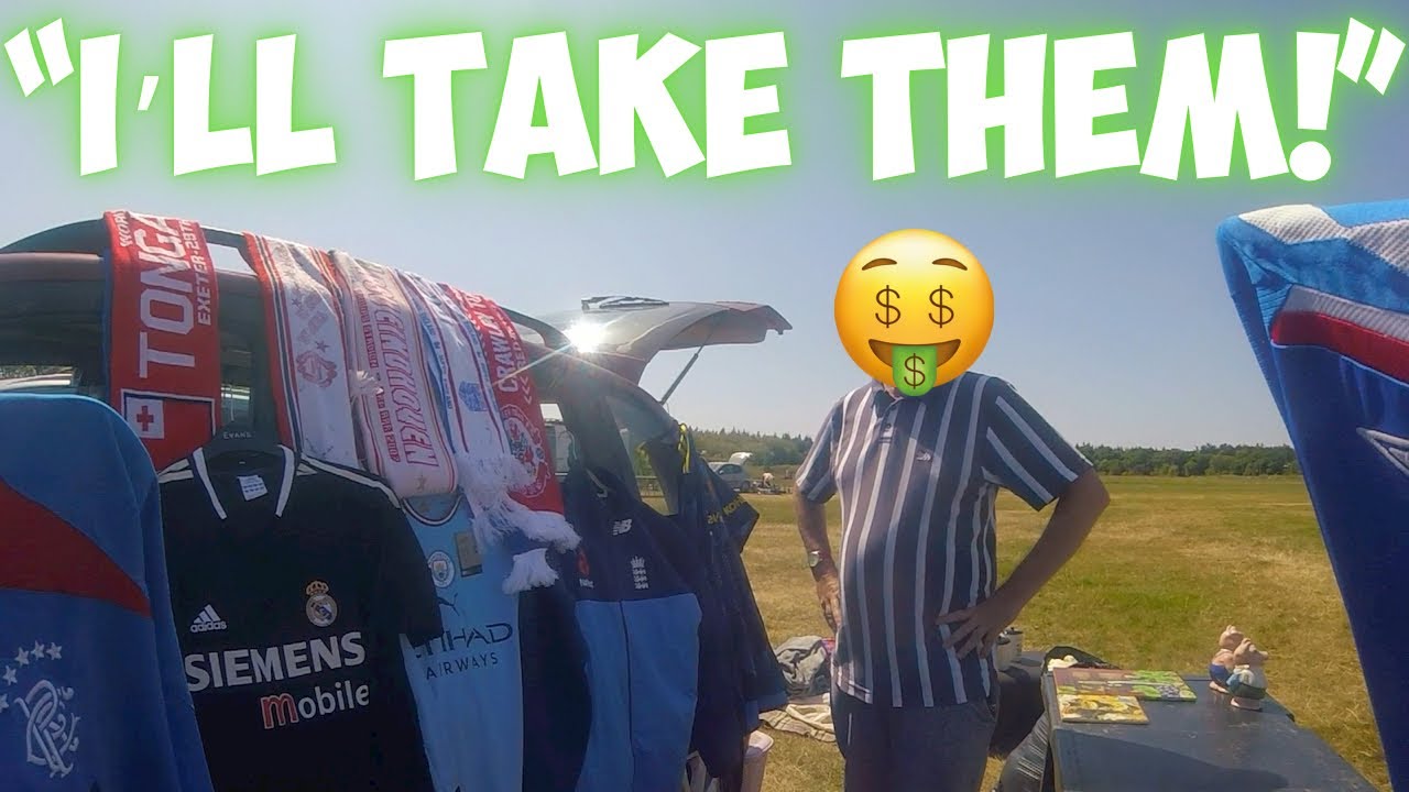 We Bought EVERYTHING On Her Stall At Huge Summer Car Boot Sale!