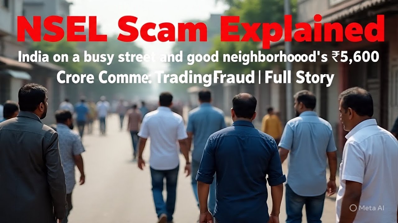 NSEL Scam Explained: India&rsquo;s ₹5,600 Crore Commodity Trading Fraud | Full Story