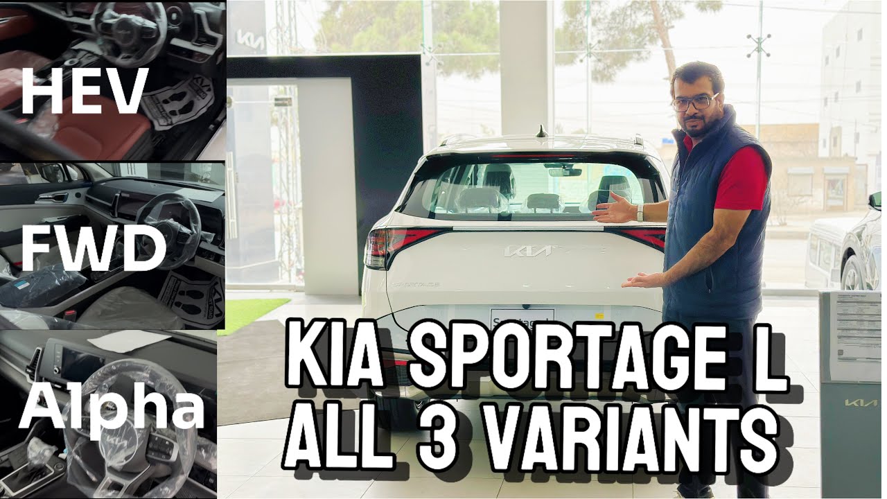 All 3 variants Must Watch this video before booking new KIA Sportage L |  Pros and Cons KIA Sportage