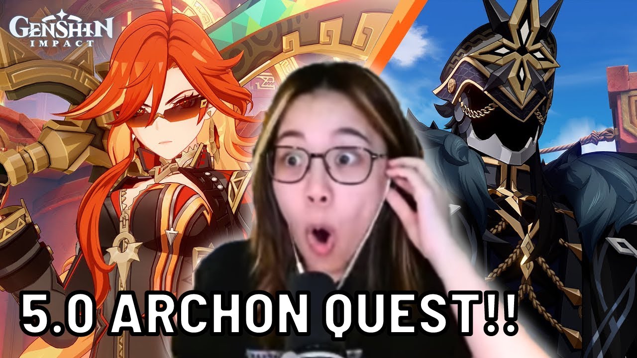 5.0 Natlan Archon Quest Cutscene Animations | REACTION (Genshin Impact)