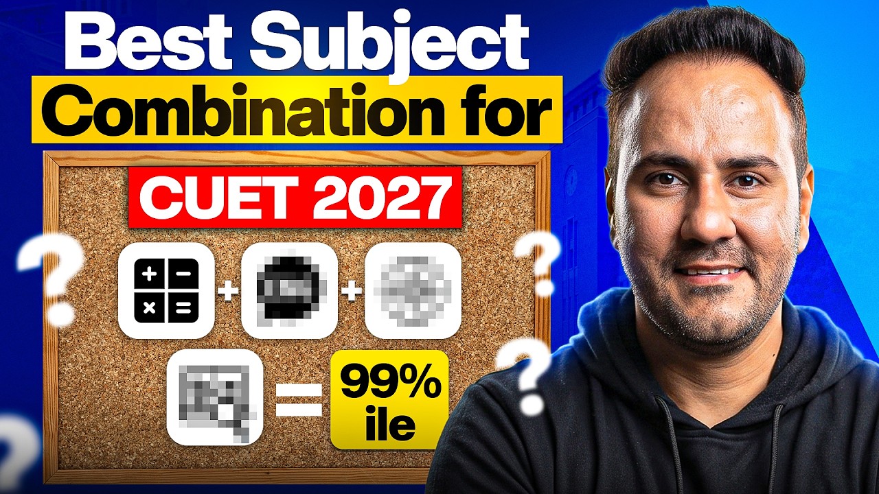 CUET 2027 Subject Combination Explained! | Ushank Sir