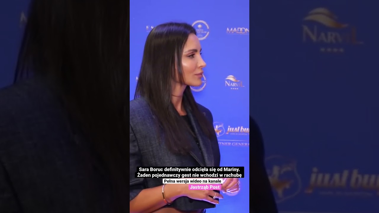 Sara Boruc definitywnie odcięła się od Mariny. Żaden pojednawczy gest nie wchodzi w rachubę #shorts