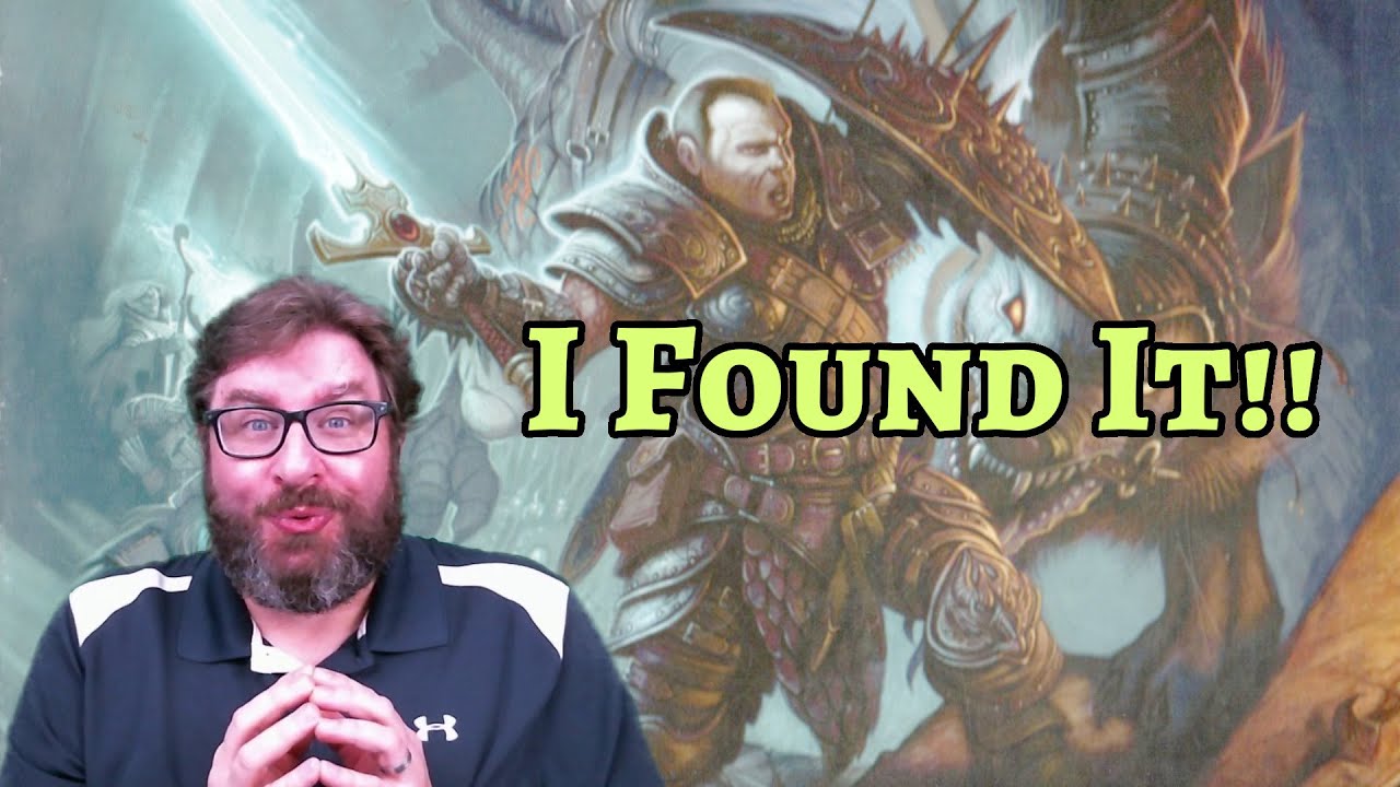 An AMAZING D&D 4e Lost Treasure | The Blue Box Starter Set