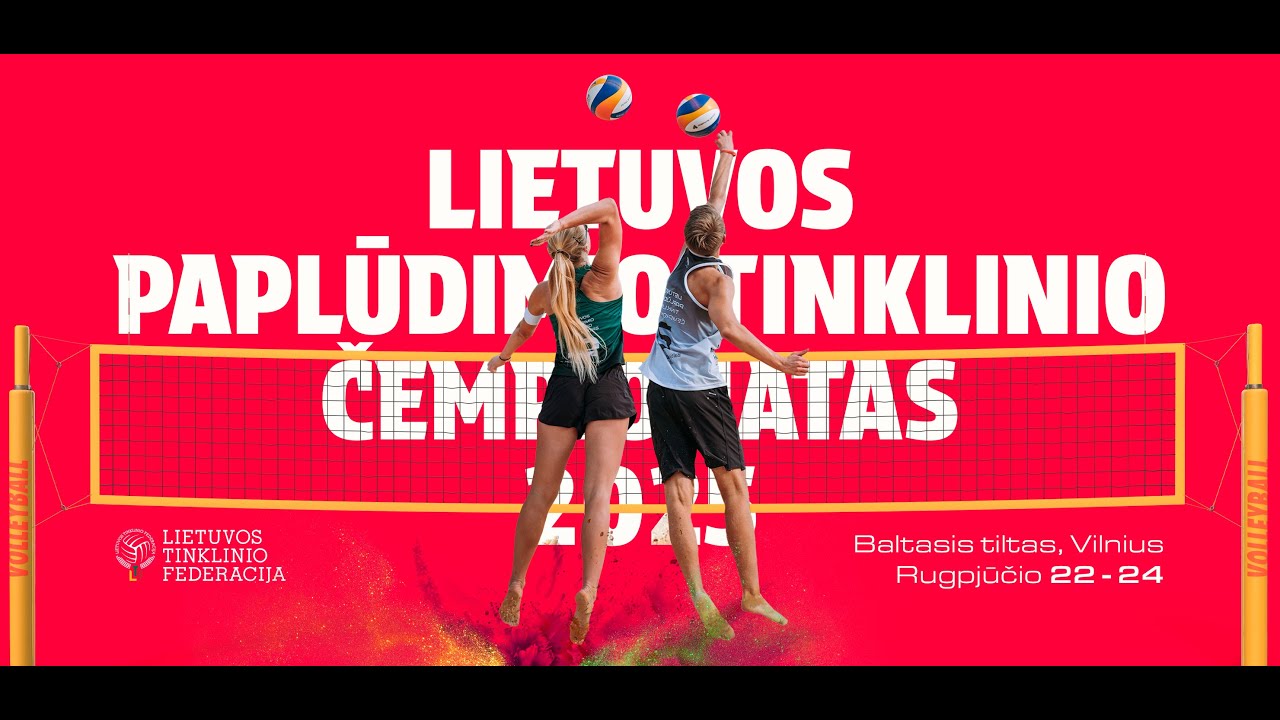 Lietuvos paplūdimio tinklinio čempionatas II diena