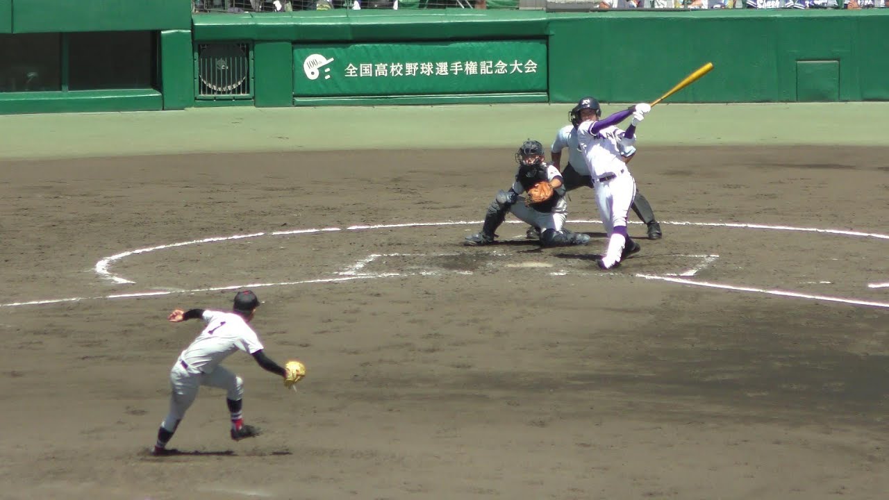≪選手権≫甲子園(2018)　金足農業　吉田選手(3年)　ホームラン
