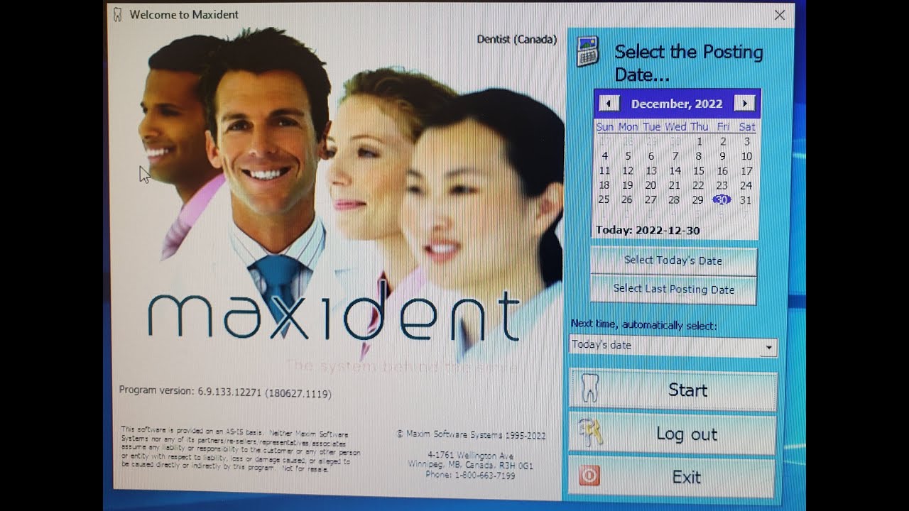 MAXIDENT DENTAL SOFTWARE  -adding Insurance and billing