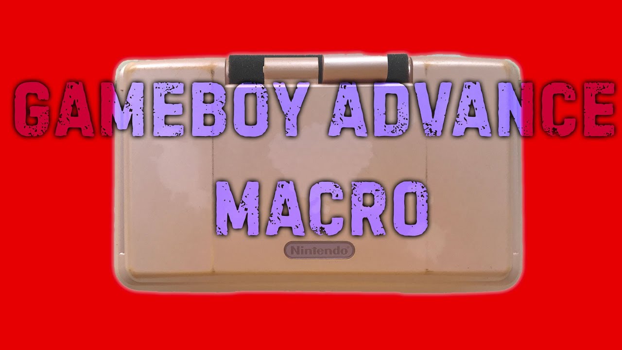 Делаю Gameboy Advance Macro (GBA) из Nintendo DS