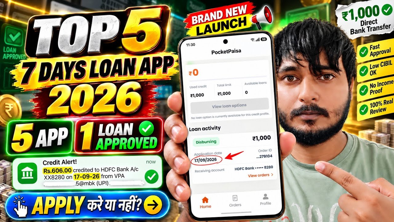 Top 5 Fake Loan Apps List 2026 🚨 | New 7 Days Loan App Scam Alert | Chinese Loan App Exposed