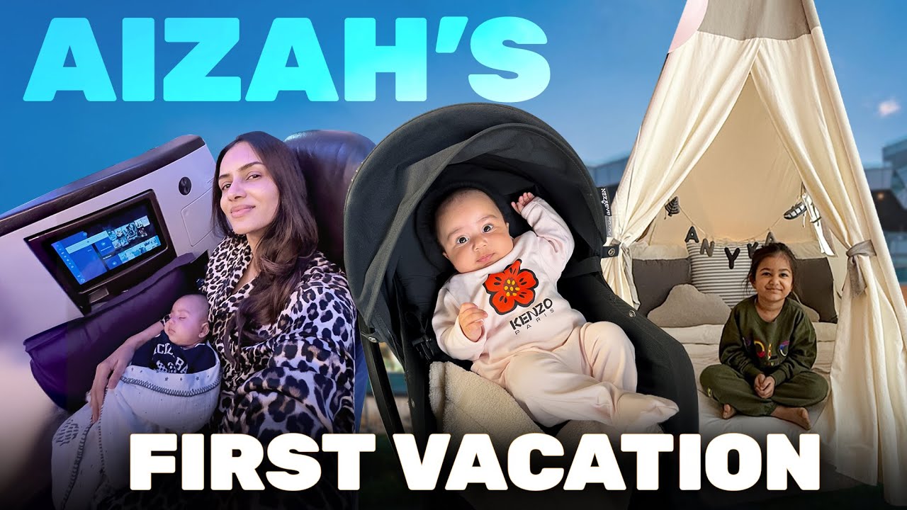 Aizah ka pehla trip! Flight, hotel surprises aur boat ride! ✈️🌟 | Mr and Mrs GG
