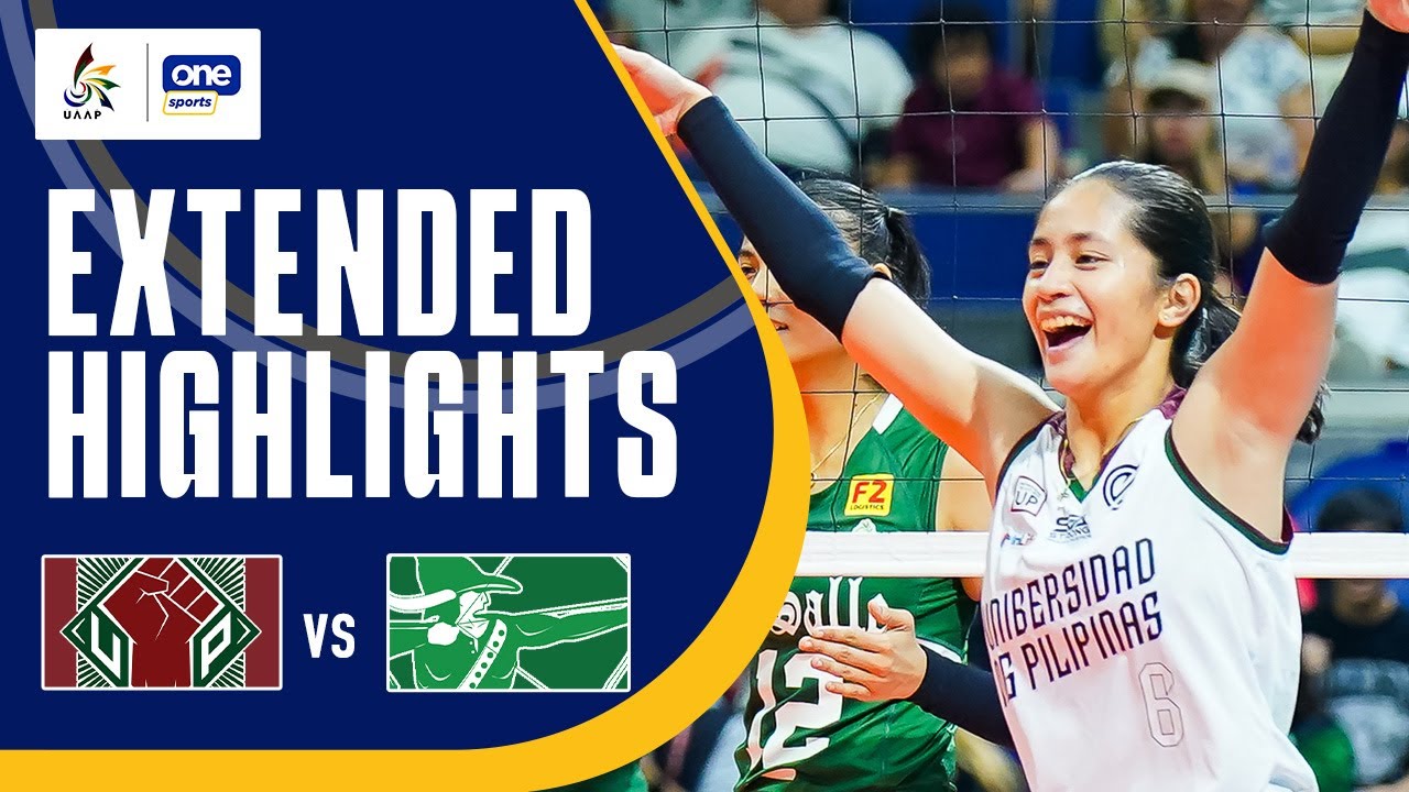 UP vs. DLSU | EXTENDED HIGHLIGHTS | UAAP SEASON 87 WOMEN'S VOLLEYBALL ROUND 2 | APRIL 13, 2025