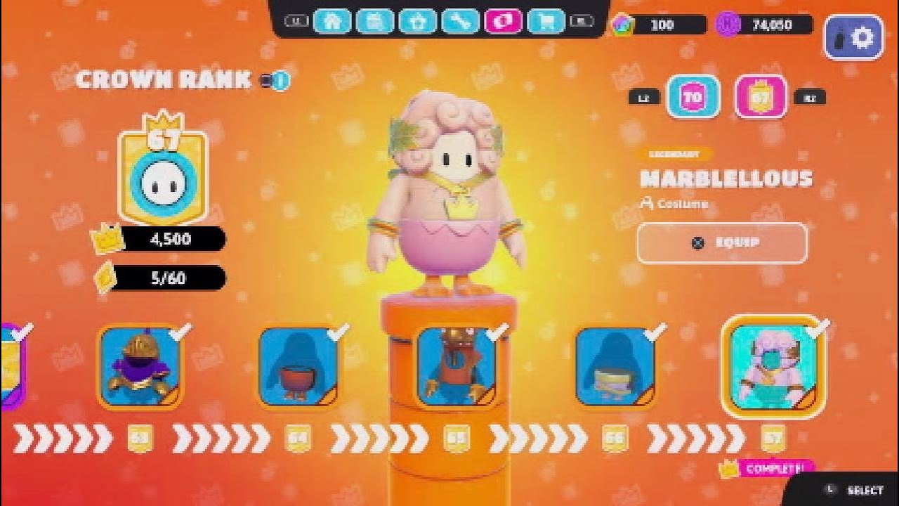 Fall Guys I Finally Unlocked Marblellous!!!!!!