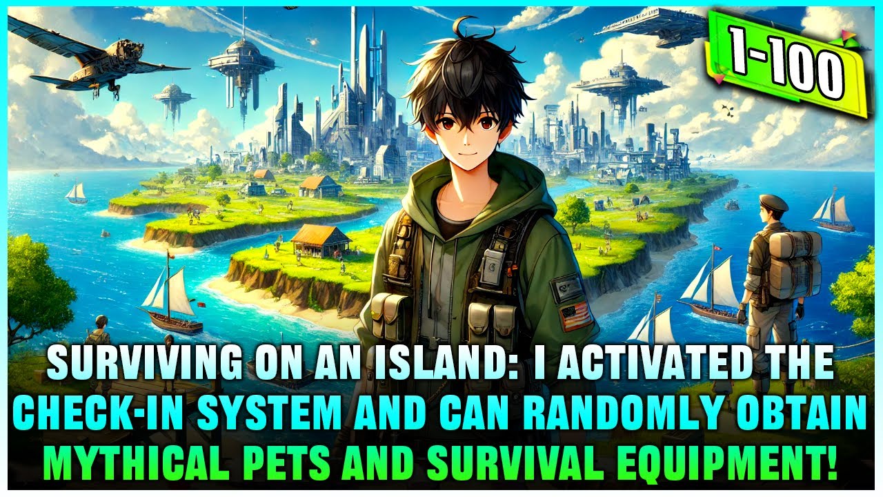 Island Survival: I Got a Check-in System and Transformed a Deserted Island into a City on the Sea!