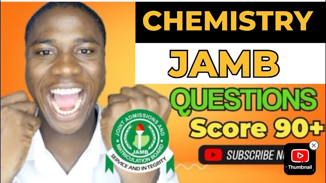 JAMB CHEMISTRY LIKELY QUESTIONS