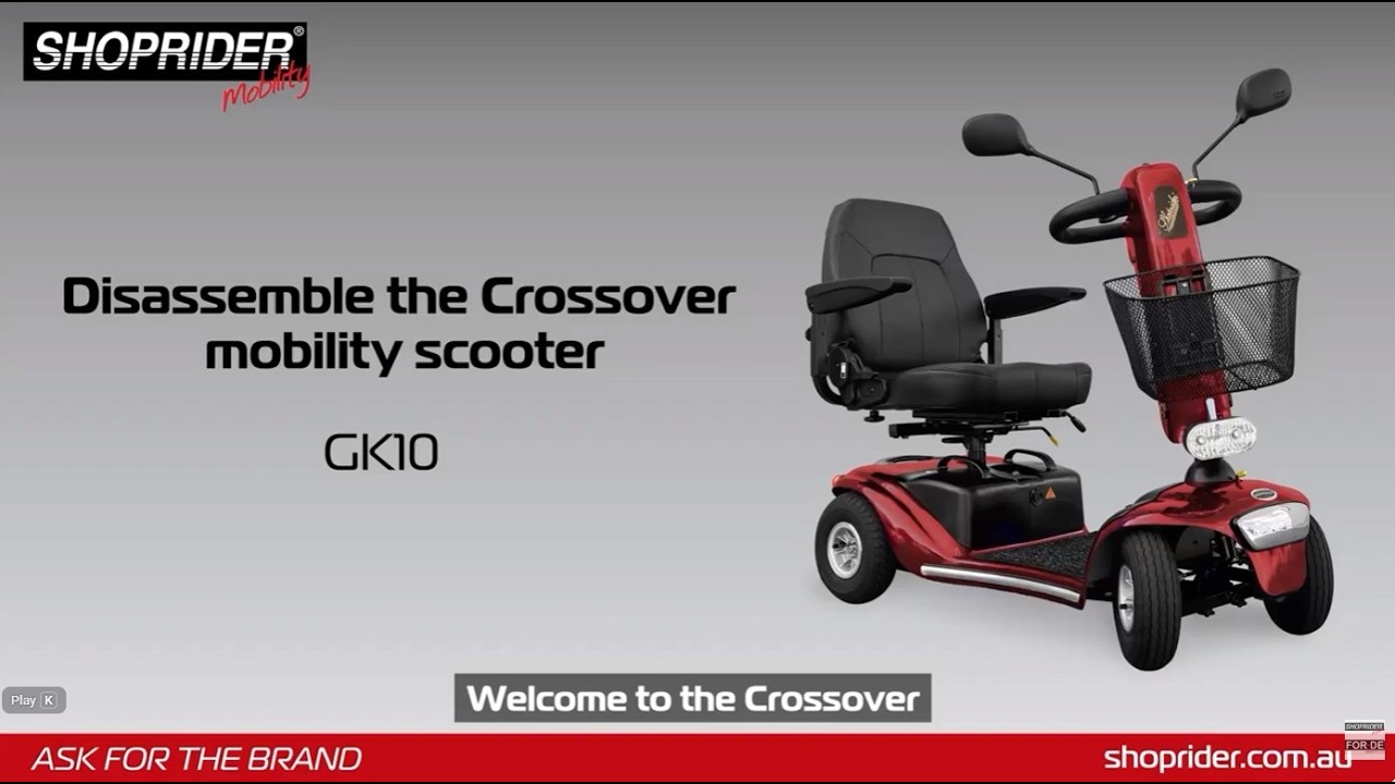 Traveling with Your Shoprider GK10: Easy Breakdown for Your Car Boot . This is a step by step guide.