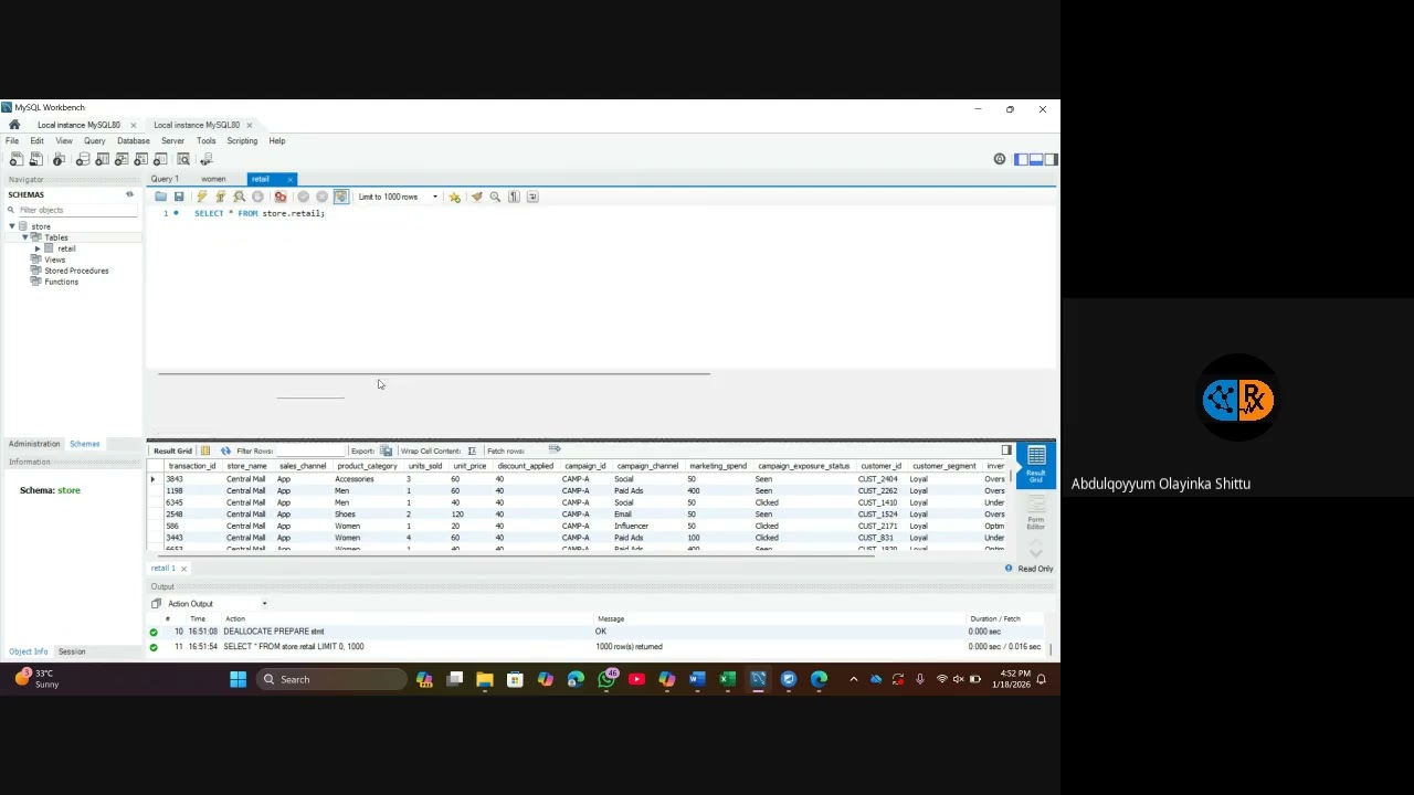 SQL FULL PROJECT || Think Like a Data Analyst
