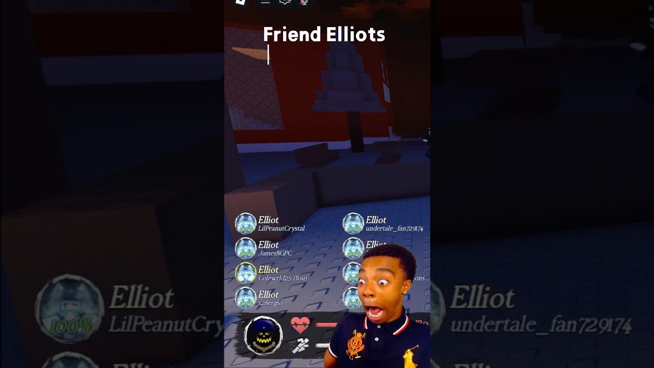 Friend Elliot Army! #forsaken #forsakenroblox #roblox #forsaken