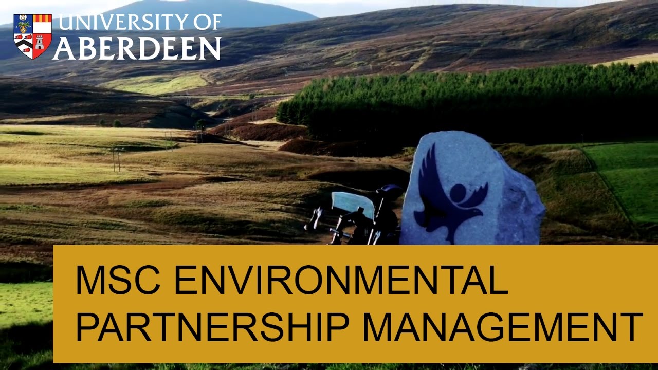 Study Environmental Partnership Management at University of Aberdeen