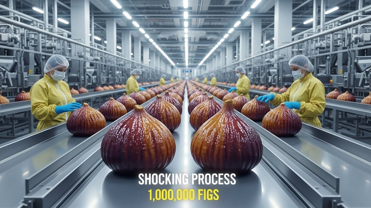 Dried Fig Processing Line &ndash; From Harvest to Packaging (Full Documentary)