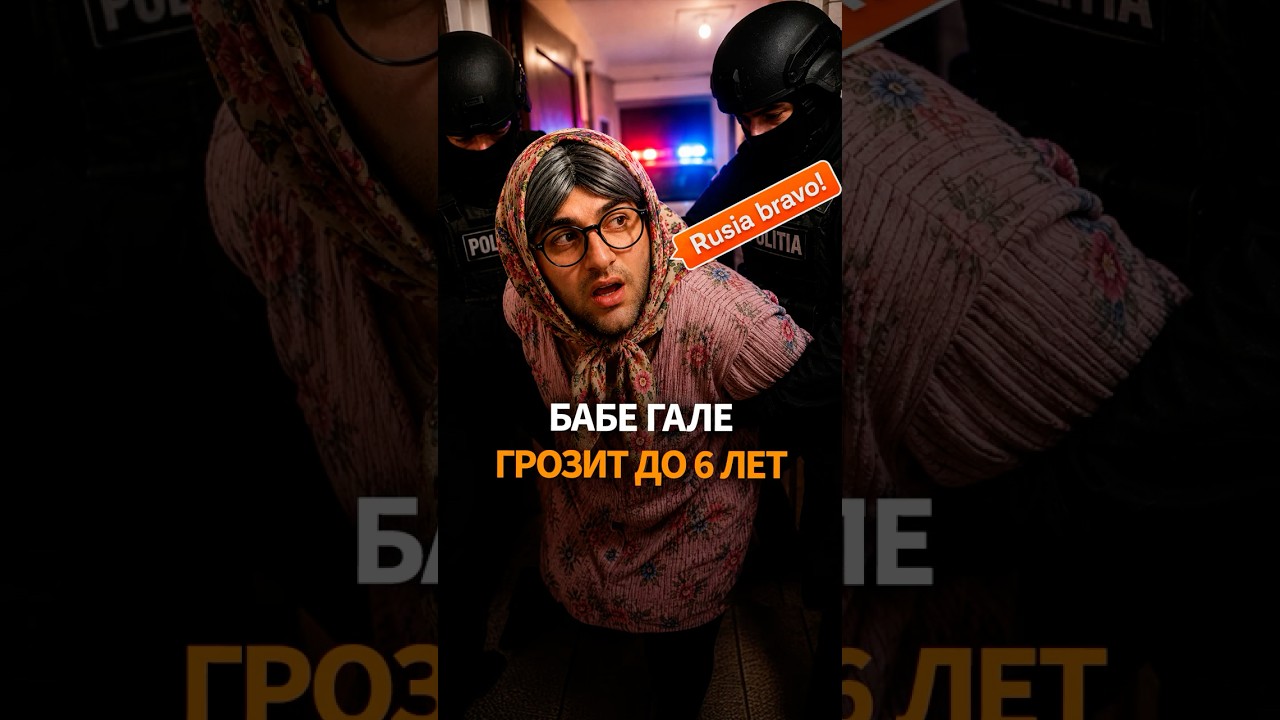 За ролики о войне Бабе Гале грозит до 6 лет тюрьмы #shorts