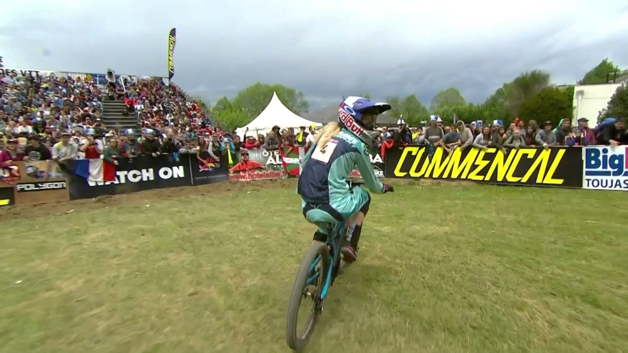 2017 UCI Downhill Mountain Bike World Cup Lourdes - Highlights