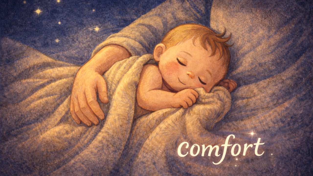 Gentle Blanket Comfort Sound for Babies — Feels Like Being Held 2 Hours