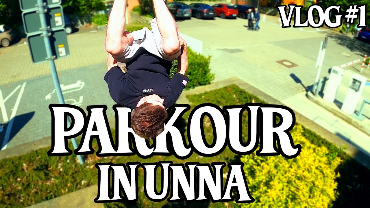 Mein erster Vlog! - Sonniges Parkour Training in Unna - Vlog #1