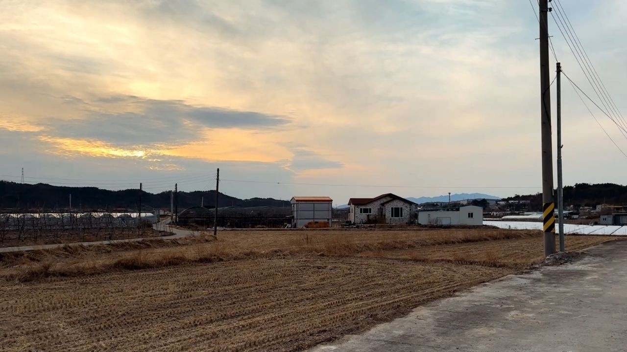 Slow Countryside Views of Korea: A Quiet Winter Riverside