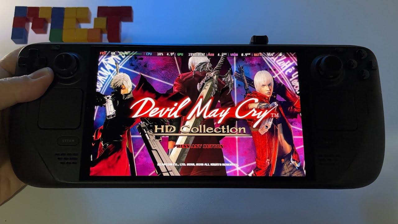 Devil May Cry HD Collection - Devil May Cry 1 | Steam Deck OLED handheld gameplay