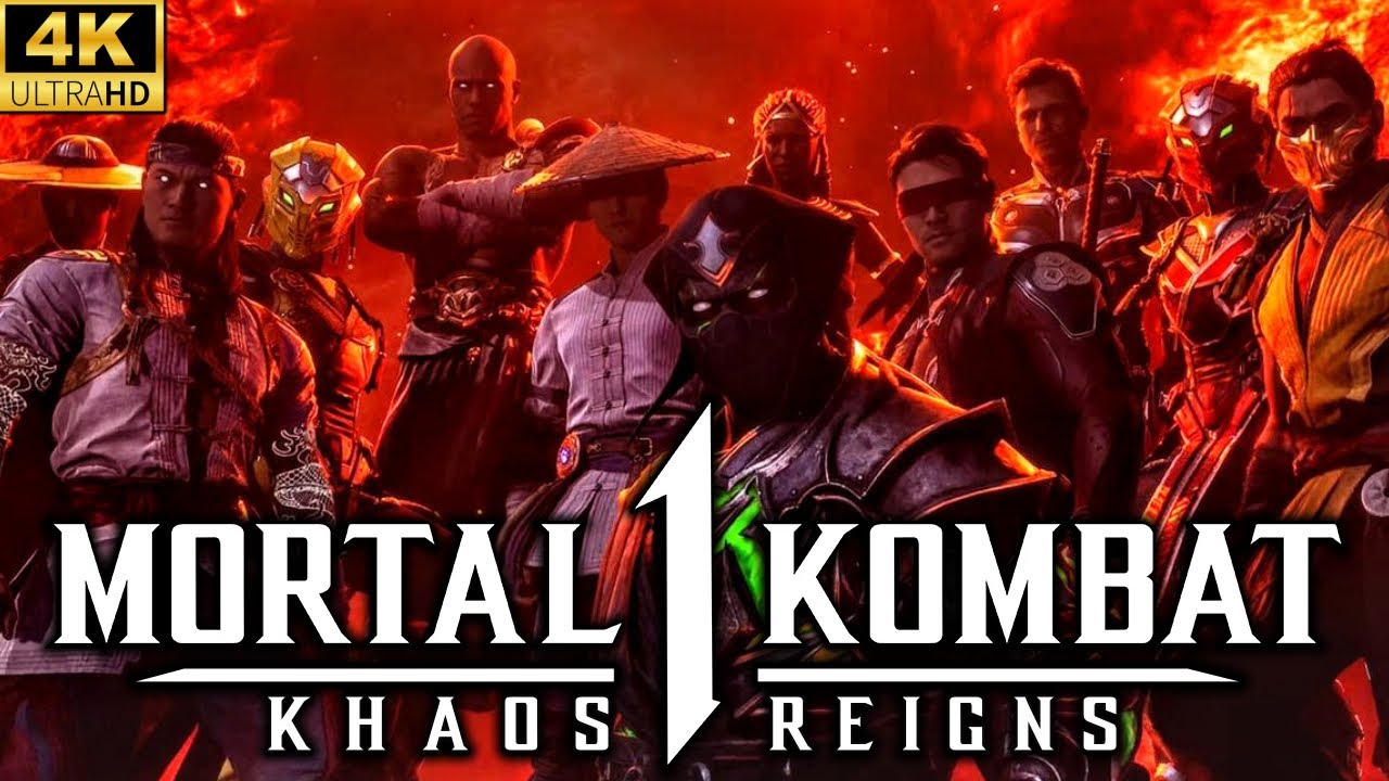 MK1 *KHAOS REIGNS* FULL STORY WALKTHROUGH GAMEPLAY!! (NO COMMENTARY) 4K 60 FPS (MORTAL KOMBAT 1)