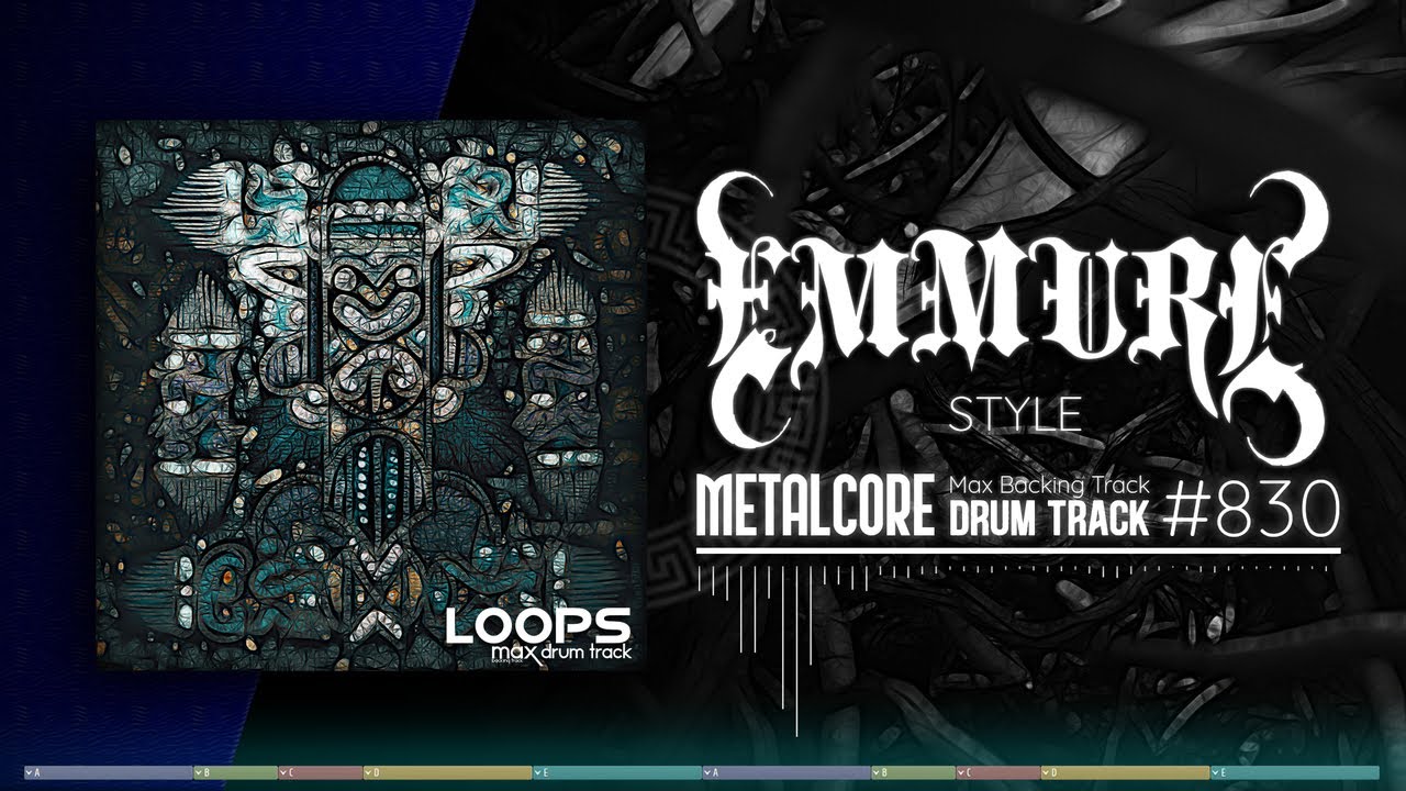 Metalcore Drum Track / Emmure Style / 135 bpm