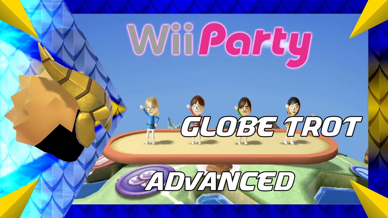 Wii Party - Globe Trot (Advanced) Rumi vs Emily vs Hiromi vs Misaki