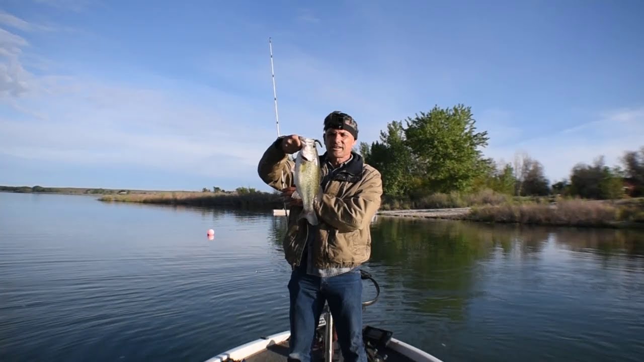 Idaho bass fishing on Lake Lowell Day 1