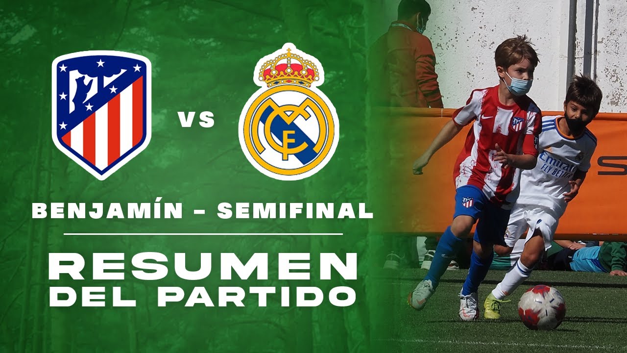 RESTV / Atlético de Madrid 2 - Real Madrid 0 / BENJAMÍN / Semifinal - FASE ORO