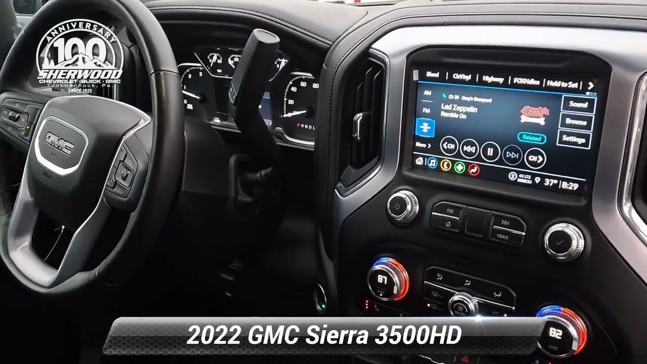 Used 2022 GMC Sierra 3500HD 4WD Crew Cab Standard Bed SLE, Tunkhannock, PA 20668A
