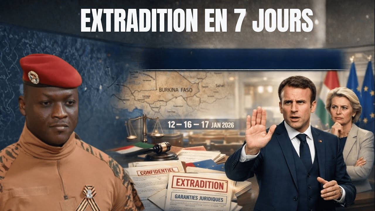 Ibrahim Traoré : une extradition en 7 jours qui choque l’Afrique entière