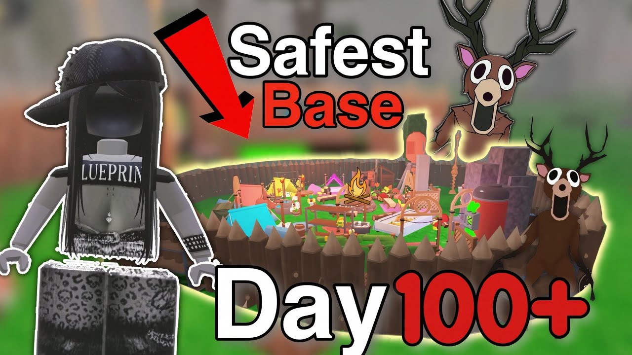 I Built The ULTIMATE SAFEST BASE in 99 Nights in the Forest Roblox 