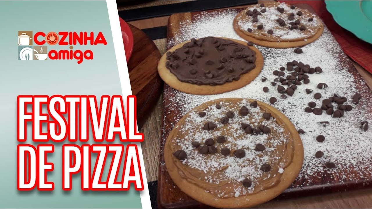 Receita de Pizzas Salgadas e Doces - Beto Almeida | Cozinha Amiga (30/07/19)